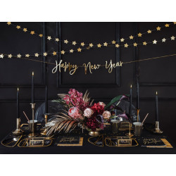 Girlanda złote Gwiazdki 3,6m