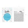 Balon okrągły 1m błękitny XXL - Pastel Light Blue