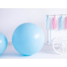 Balon okrągły 1m błękitny XXL - Pastel Light Blue
