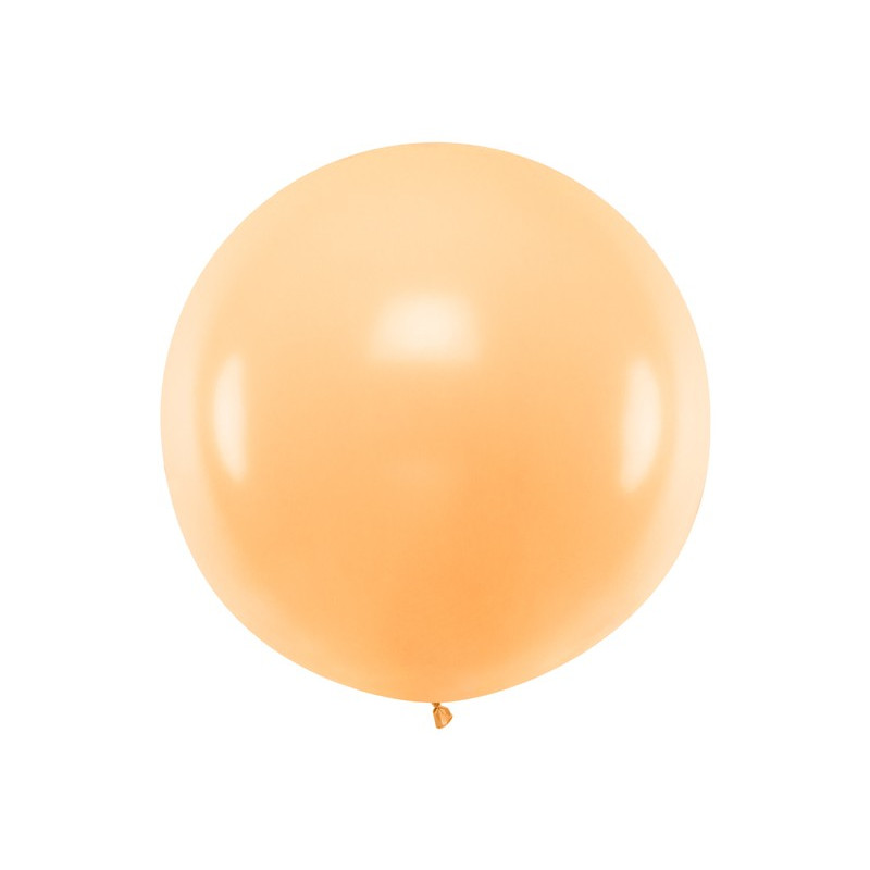 Balon okrągły 1m, Pastel Light Peach