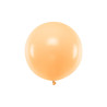 Balon okrągły 60cm, Pastel Light Peach