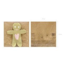 Serwetki Ciastek, 16x13cm (1 op. / 20 szt.)