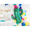 Baner Happy Birthday, złoty, 16.5x62cm