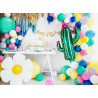 Baner Happy Birthday, złoty, 16.5x62cm