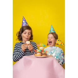 Świeczki urodzinowe Happy Birthday, mix, 2.5cm (1 op. / 13 szt.)