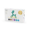 Balony modeliny Glossy Rurki 130cm  z pompką, mix (1 op. / 30 szt.)