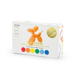 Balony modeliny pastelowe Rurki 130cm z pompką, mix (1 op. / 30 szt.)