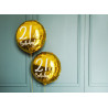 Balon foliowy 21st Birthday, złoty, 45cm