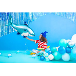 Balon foliowy Rekin, 102x62 cm, mix