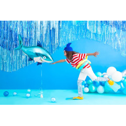 Balon foliowy Rekin, 102x62 cm, mix