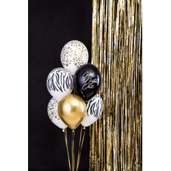Balony 30 cm, Cętki, Pastel Pure White (1 op. / 50 szt.)