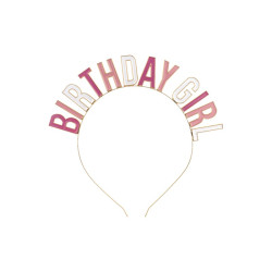 Opaska Birthday Girl, mix