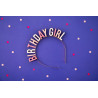 Opaska Birthday Girl, mix