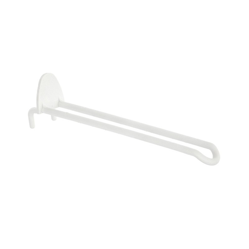 Haki do standu, biały, 15cm (1 op. / 5 szt.)