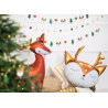 Girlanda papierowa Las, mix, 1.7m