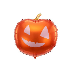Balon foliowy Dynia pomarańczowa matowa 40cm na Halloween