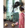 Balon foliowy Pająk XXL opalizujący 60x101cm na Halloween
