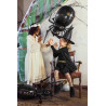 Balon foliowy Pająk XXL opalizujący 60x101cm na Halloween