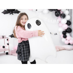 Balon foliowy Duch 68cm Duszek na Halloween