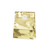Torebki na prezenty, złoty, 25x38x11cm (1 op. / 3 szt.)