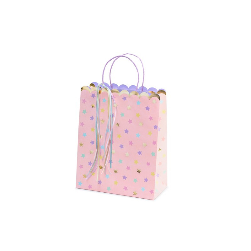 Torebki na prezenty Gwiazdki, mix, 26x32x13cm