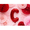Balon foliowy Litera ''C'', 35cm, czerwony