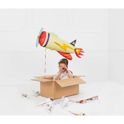 Balon foliowy Samolot, 91x39cm