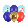 Balony Samolot 6szt - 30cm