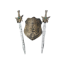 Zestaw Rycerza tarcza miecze