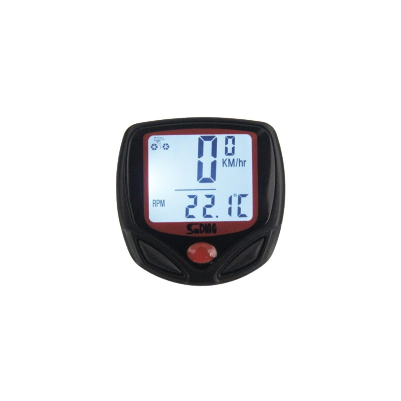 Wodoodporny licznik rowerowy LCD 15 funkcji
