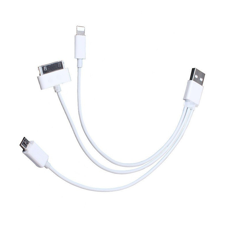 Kabel zestaw 3w1 USB do ładowania