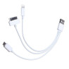 Kabel zestaw 3w1 USB do ładowania