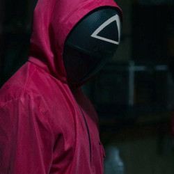 Maska Squid Game TRÓJKĄT Cosplay