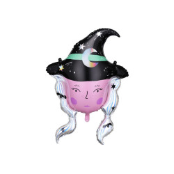 Balon foliowy Czarownica Wiedźma 101cm Halloween