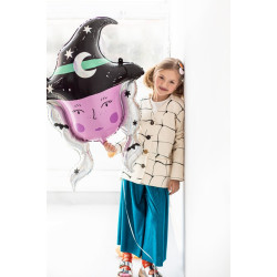 Balon foliowy Czarownica Wiedźma 101cm Halloween