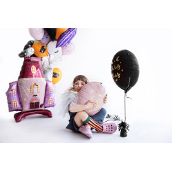 Balon foliowy na Halloween Różowy Hocus Pocus 45cm