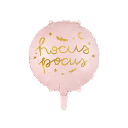 Balon foliowy na Halloween Różowy Hocus Pocus 45cm