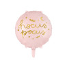 Balon foliowy na Halloween Różowy Hocus Pocus 45cm