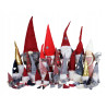 Skrzat Świąteczny Mini KRASNAL Stojący Czerwony Mikołaj 17cm