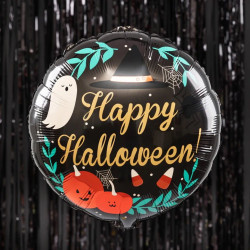 Balon foliowy Happy Halloween Mix gałązki 45cm