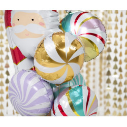 Balon foliowy Cukierek, 35cm, mix