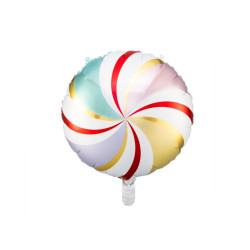 Balon foliowy Cukierek, 35cm, mix