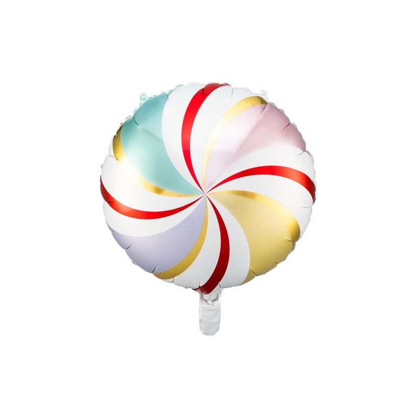 Balon foliowy Cukierek, 35cm, mix