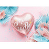 Balon foliowy Mom to Be, 35cm, różowy