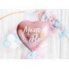Balon foliowy Mom to Be, 35cm, różowy