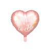 Balon foliowy Mom to Be, 35cm, różowy