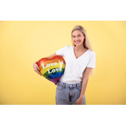 Balon foliowy Love is Love, 35cm, mix
