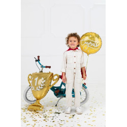 Balon foliowy Congrats!, 45cm, złoty