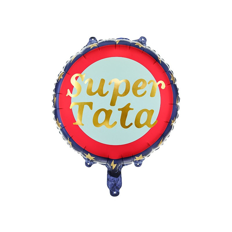 Balon foliowy Super Tata Dzień Ojca 45 cm