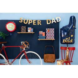 Balon foliowy Super Tata Dzień Ojca 45 cm
